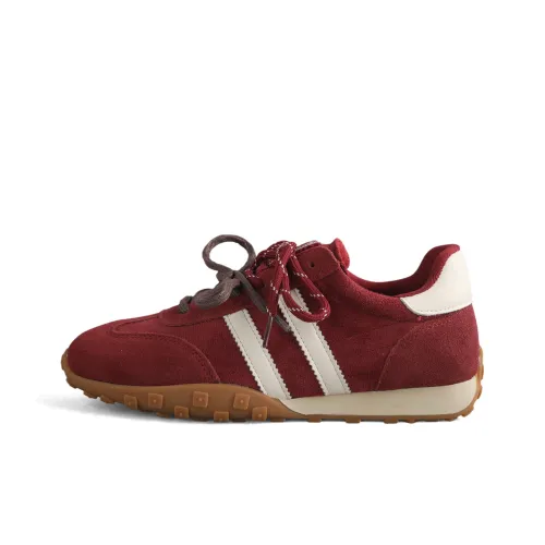 An Old Man Низкий Топ Повседневная Обувь Женская Красная