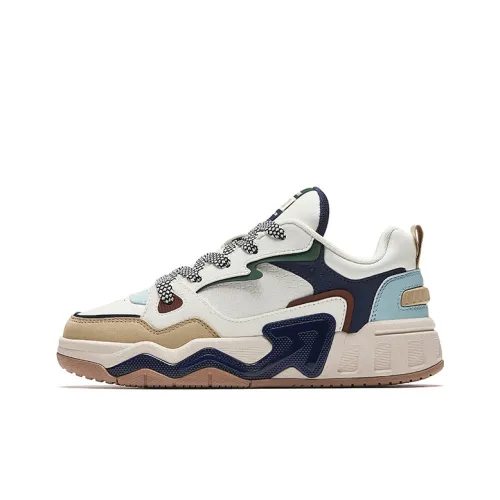 Antakids Slip-resistant Abrasion-resistant Low Top Детские Скейтбординги Хаки