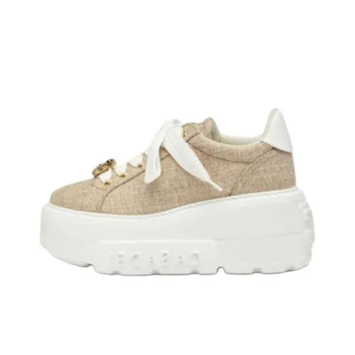 Casadei Nexus Casual Низкий Топ Золотой Женский