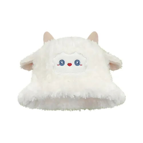 SLEEPYWALK Полиэстер Шляпы ведра Женские Белый Розовый