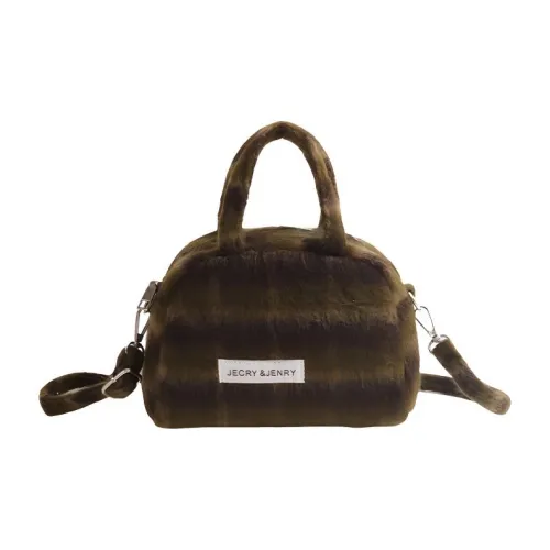 MINLUBAOLUO Искусственный мех Сумка через плечо Сумка Женская Многоцветная