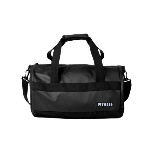 FORU Полиэстер Легкий Мокрое Сухое Разделение Ручная Сумка Сумка через плечо Путешественная Сумка Стандартная Унисекс Черная