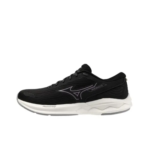 Mizuno Slip-resistant Abrasion-resistant Low-top Беговые кроссовки Женские Черные