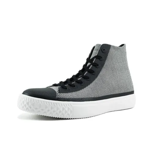 Converse Chuck Taylor All Star Slip Resistant Abrasion Resistant High Top Скейтборд Кроссовки Унисекс Черный Белый