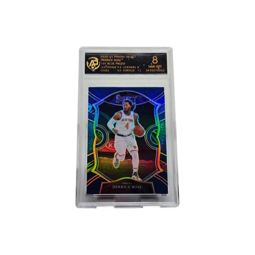 PANINI Розовый Игрок Карта SELECT Коллекция Синий Зеркальце Коллекция Многоцветная Голографическая карта Сертифицированные карточки 1 шт