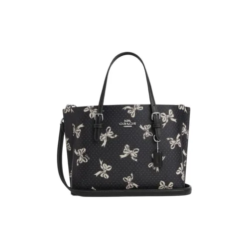 COACH Mollie Сумка через плечо из искусственной кожи средний размер женская черная