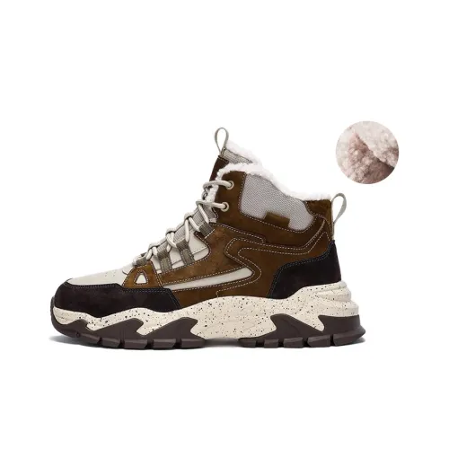 JEEP SPIRIT Outdoor Commute Покрытие Увеличение Высоты Устойчивость к Износу Водонепроницаемый Высокий Топ