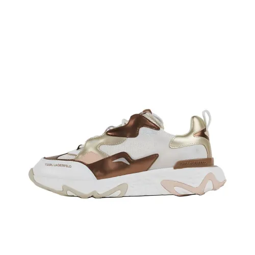 KARL LAGERFELD BLAZE Strike Low Топ Повседневная обувь Женская Белая