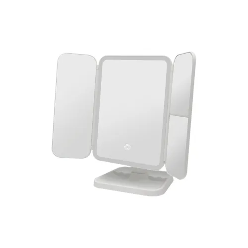 A Few More Cute Портативный настольный зеркальный стенд с рассеивателем света и светодиодным освещением Умное зеркало для макияжа