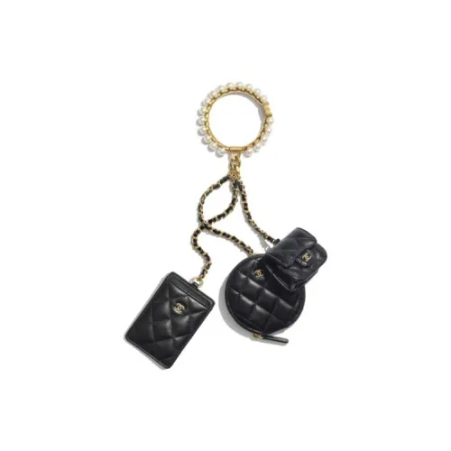 CHANEL Sheepskin 3-в-1 Браслет Сумка на запястье Сумка Унисекс