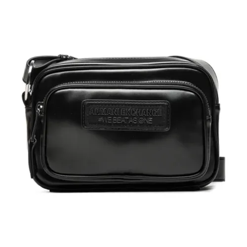 ARMANI EXCHANGEAE Искусственная кожа Сумка через плечо Мужская Черная