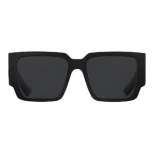 PRADA Ацетат Эмаль Квадратные Солнцезащитные очки Унисекс Черные