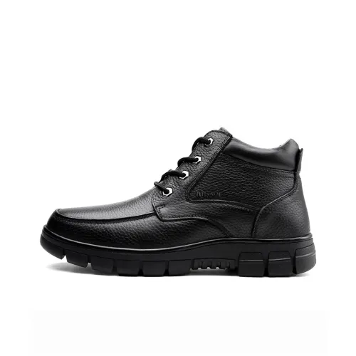 Wen Nai Casual Мужской Черный