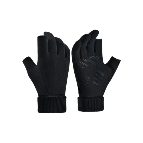 HLA Полиэстер, эластан, клей, включен, перчатки, мужской