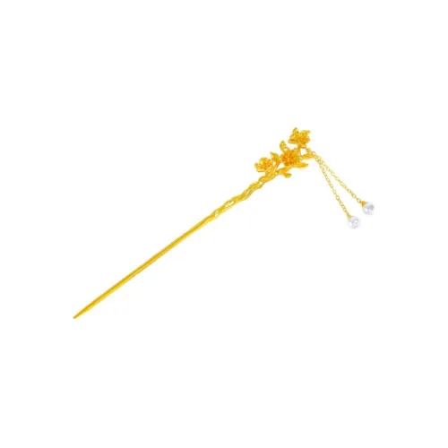 DAN DREAM Shell Pearl Hair Clips Women's