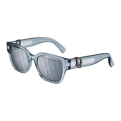 DIOR Квадратные Солнцезащитные Очки Мужские Синие