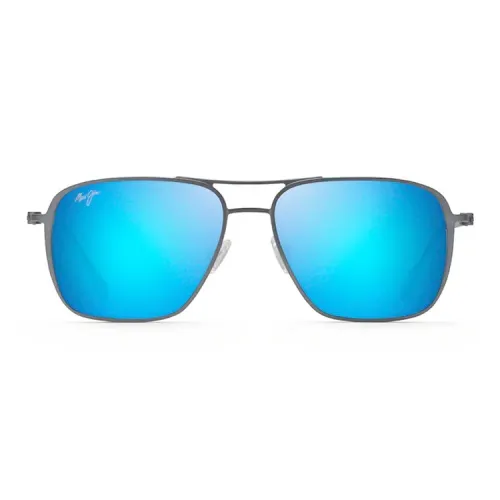 Maui Jim Титановый сплав Aviator Солнцезащитные очки Унисекс Серый