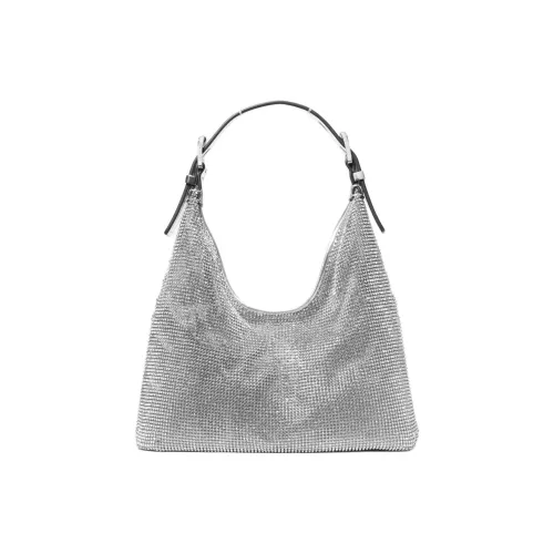 MICHAEL KORS Nolita Стекло Сумка Сумка через плечо Маленькая Женская Серебряная