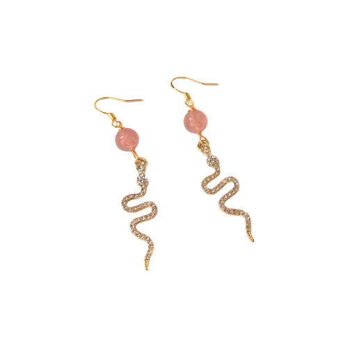 Stone on the line Серьги-подвески из сплава женские