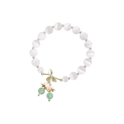 MOQIANXUE Стекло Кошачий глаз Нефритовые браслеты Унисекс