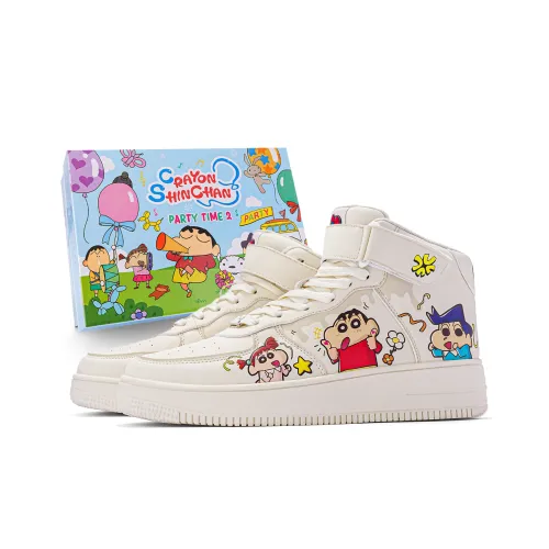 Crayon Shinchan Высокие Кроссовки для скейтбординга Унисекс
