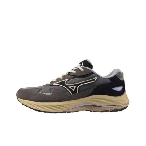 Mizuno Wave Rider β Slip-resistant Abrasion-resistant Low-top Беговые кроссовки Унисекс Коричневый Черный