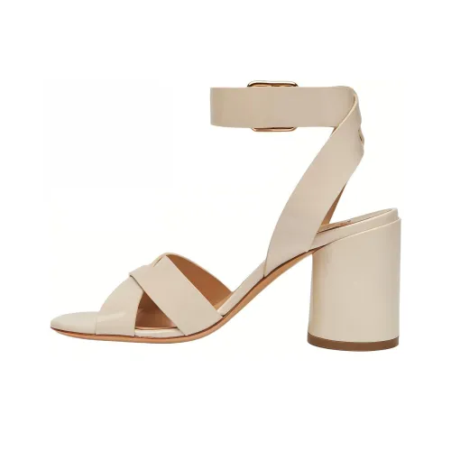 Casadei One Sandals Strap 8 см Женские Бежевые