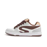 Белый-коричневый, серый