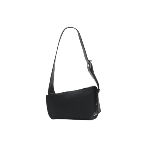 Alexander McQueen Рельефная Телячья Кожа Сумка-монета Кошелек Женский Черный