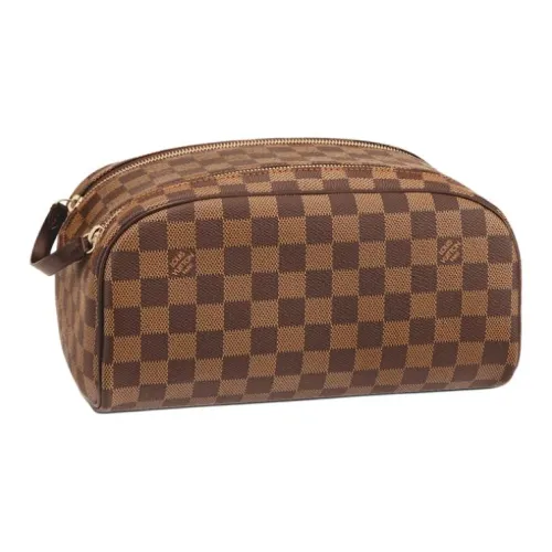 LOUIS VUITTON Холст Туалетная сумка Экстра-большая Мужская Коричневая