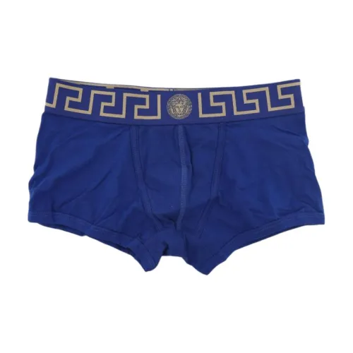 VERSACE Трусы Мужские 1 Пачка Темно-Синий