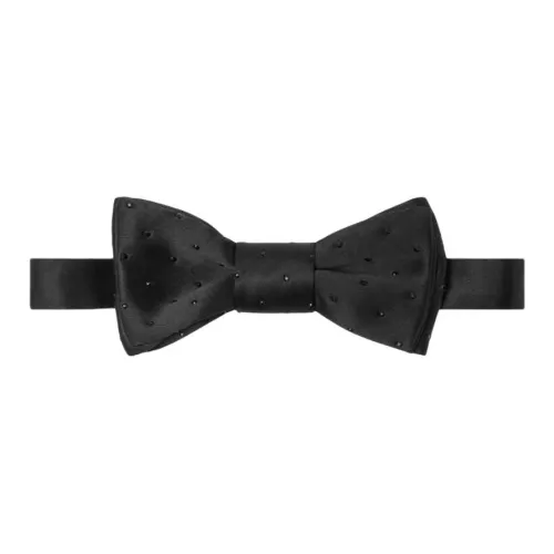 VERSACE Ткань Шелковые галстуки Мужской Черный