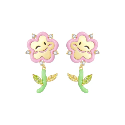 ZEGL 925 стерлинговое серебро Серьги-гвоздики Женские