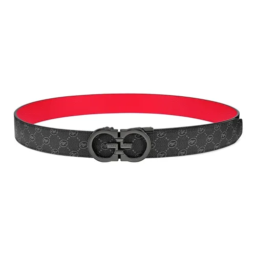 FAIRWHALE ПВХ Кожаные ремни Мужской Ширина 3,5CM