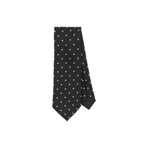 TOM FORD Тутовый шелк Галстуки Мужской Черный