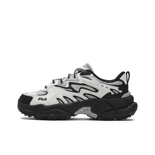 FILA Ферн Низкие Кроссовки с Толстой Подошвой Снег/Лотос Серый Женские