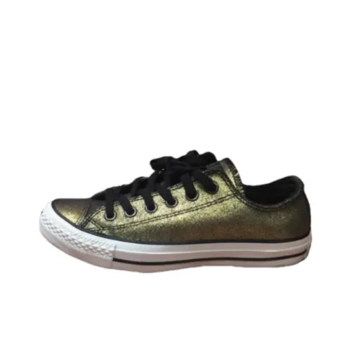 Конверс ALLSTAR Low Топ Кеды Женские Золотые