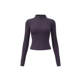 Тёмный баклажан, фиолетовый цвет, с флисовой подкладкой.