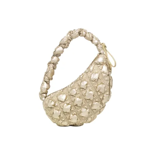 CARLYN Нейлоновая Сумка через плечо Большая Женская Золотая