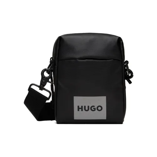 BOSSERT Покрытый холст Journalist Сумка Сумка через плечо Мужская Черная