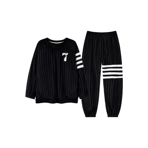 Qiao Ni Tong Пижамный комплект Мужской Армейский зеленый