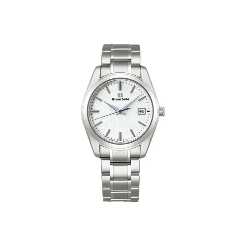 GRAND SEIKO Кварцевый механизм титановый сплав ремешок часы 37 мм женский белый циферблат