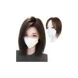 Центральная часть, стиль позиционирования [7×10]30 см, мокко (ручной работы, двойная игла, любой стиль расчески)