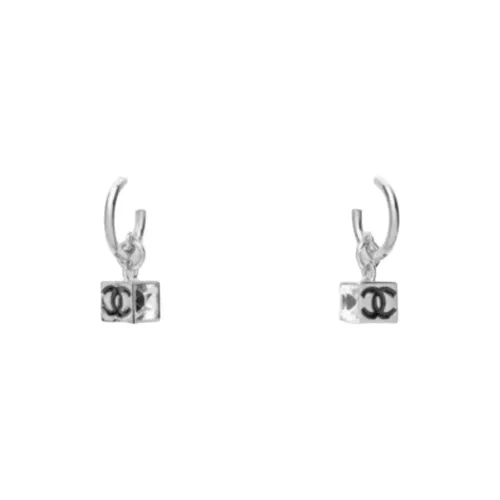Серьги CHANEL Женские Серебряные