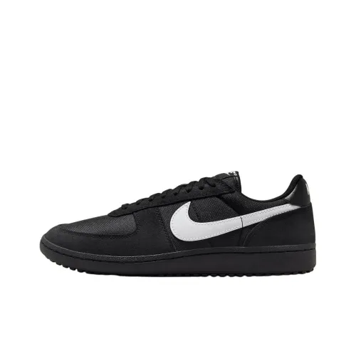 Nike Field General 82 Винтажные баскетбольные кроссовки Low Топ Черный Унисекс