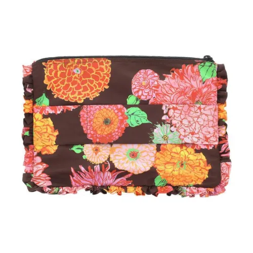 La DOUBLEJ. Полиэстер Клатч Стандартный Женский Коричневый и Многоцветный