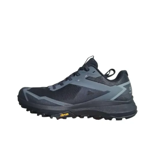 KAILAS Brackets Slip-resistant Abrasion-resistant Low Top Hiking Shoes Men's Black Gray KAILAS Brackets Противоскользящий Устойчивый к износу Низкий Топ Походная обувь Мужская Черный Серый