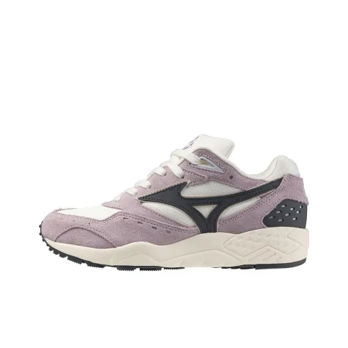 Mizuno Contender Slip-Resistant Abrasion-Resistant Low Top Casual Shoes Unisex Purple White Мицубо Контендер Slip-Resistant Abrasion-Resistant Низкий Топ Повседневная Обувь Унисекс Фиолетовый Белый