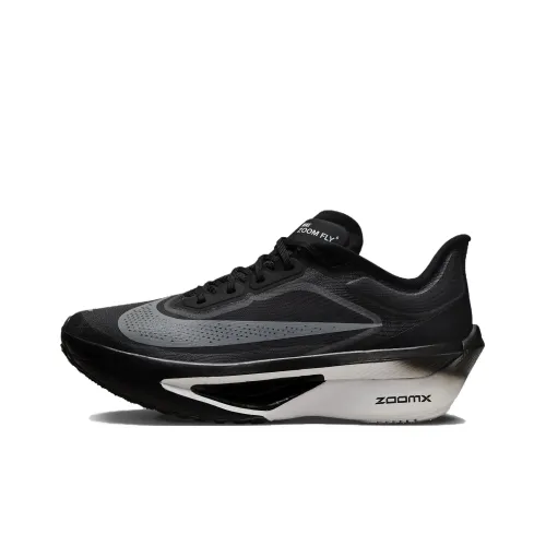 Nike Zoom Fly 6 Slip-Resistant Low-Top Беговые кроссовки Женские Черный Серый