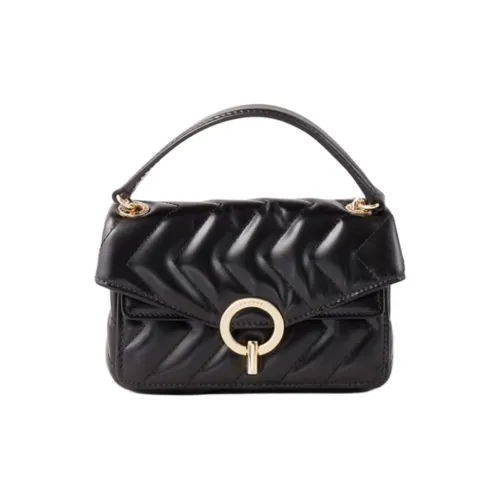 Sandro Сумка через плечо из коровьей кожи сумка среднего размера женская черная